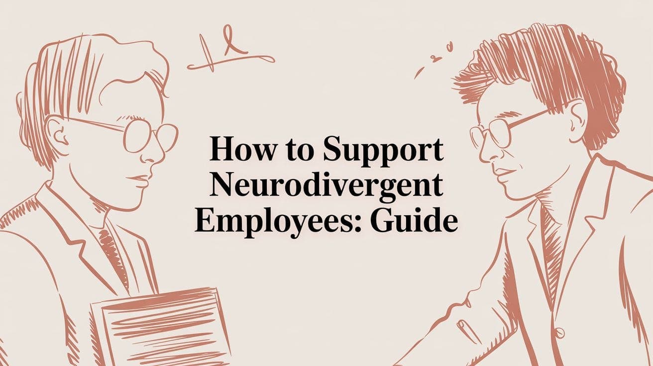 How to Support Neurodivergent Employees: Guide