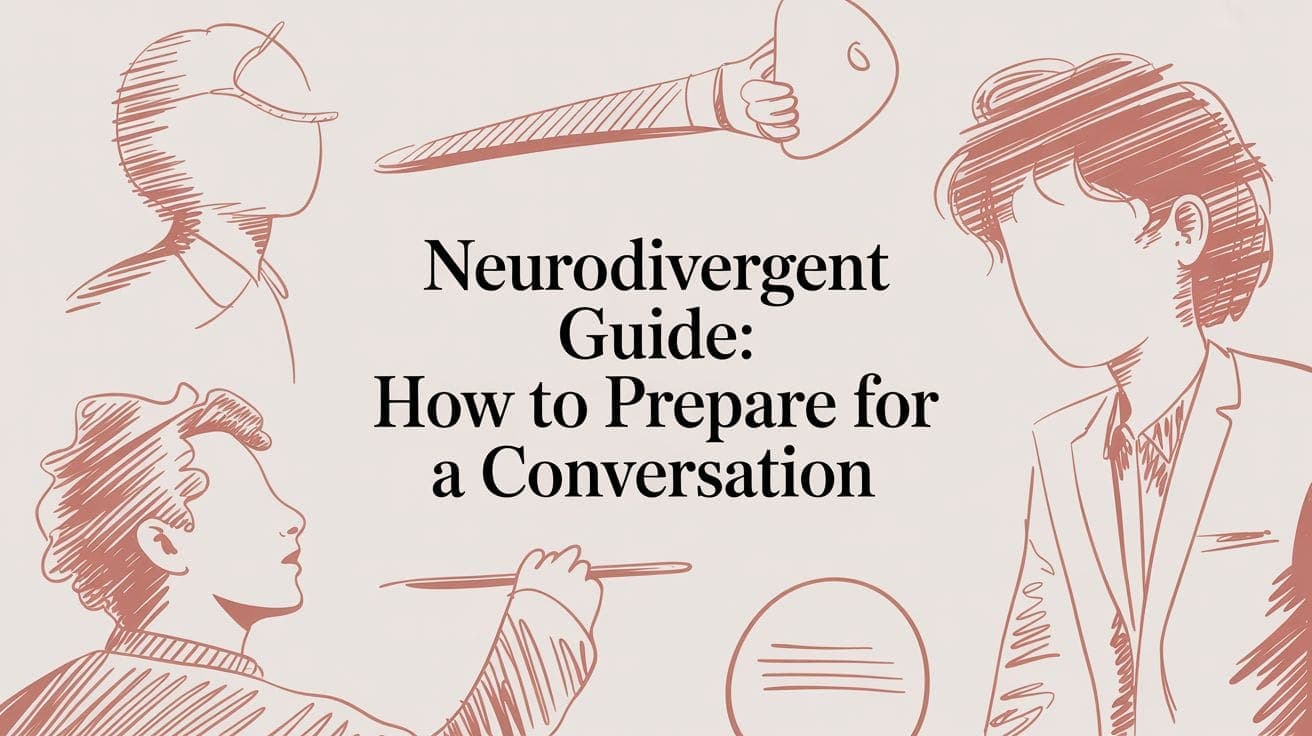 Neurodivergent Guide: How to Prepare for a Conversation