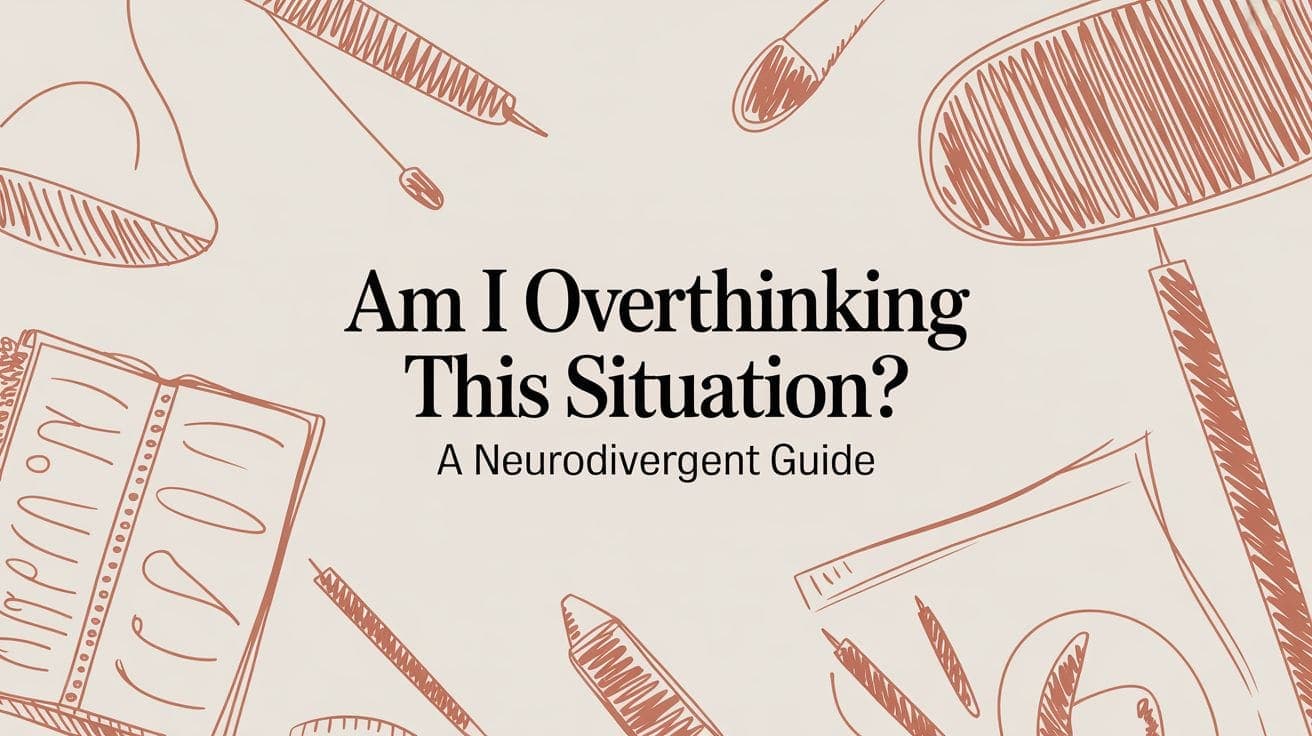 Am I Overthinking This Situation? A Neurodivergent Guide