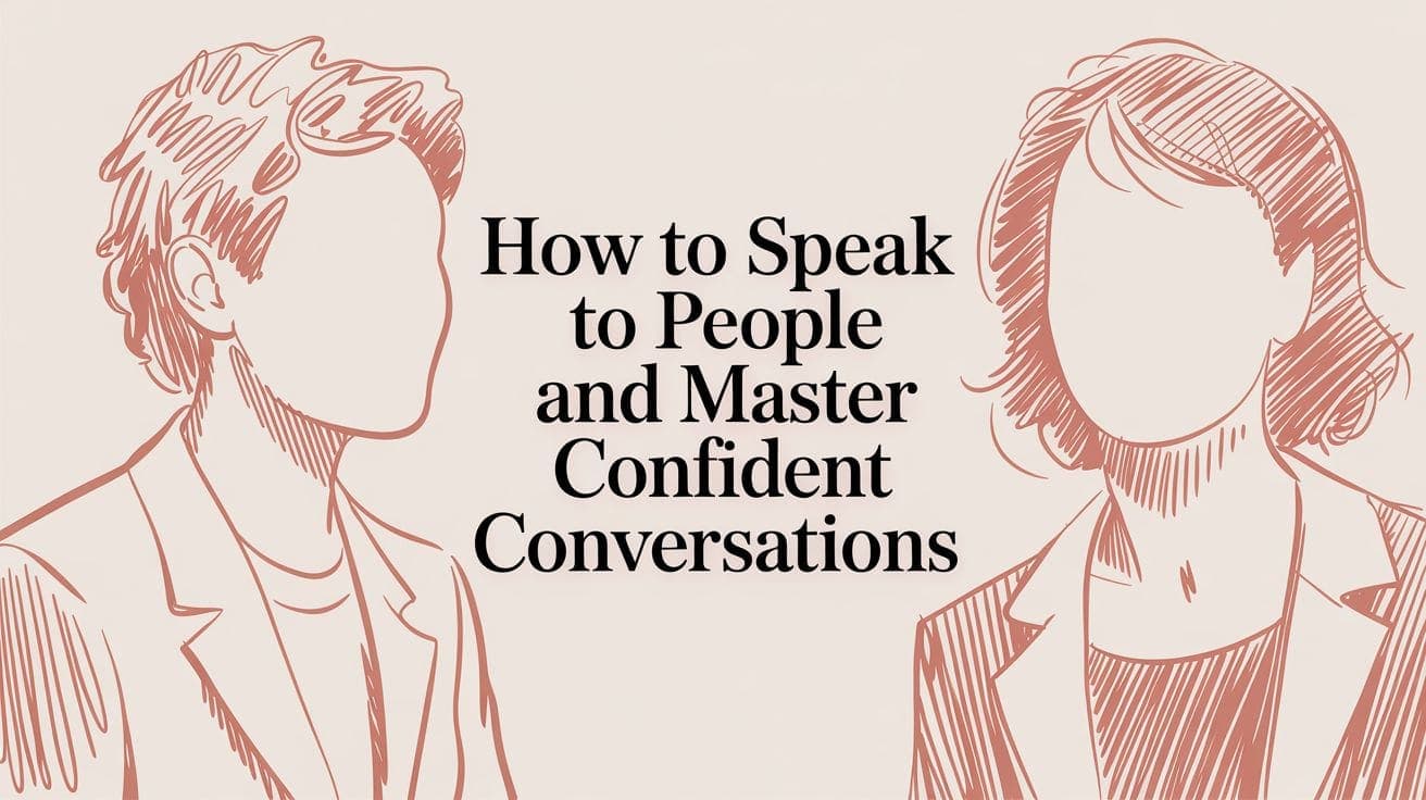 How to Speak to People and Master Confident Conversations