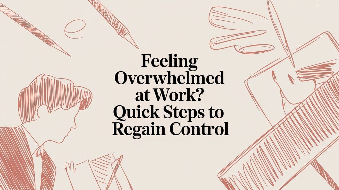 Feeling Overwhelmed at Work? Quick Steps to Regain Control