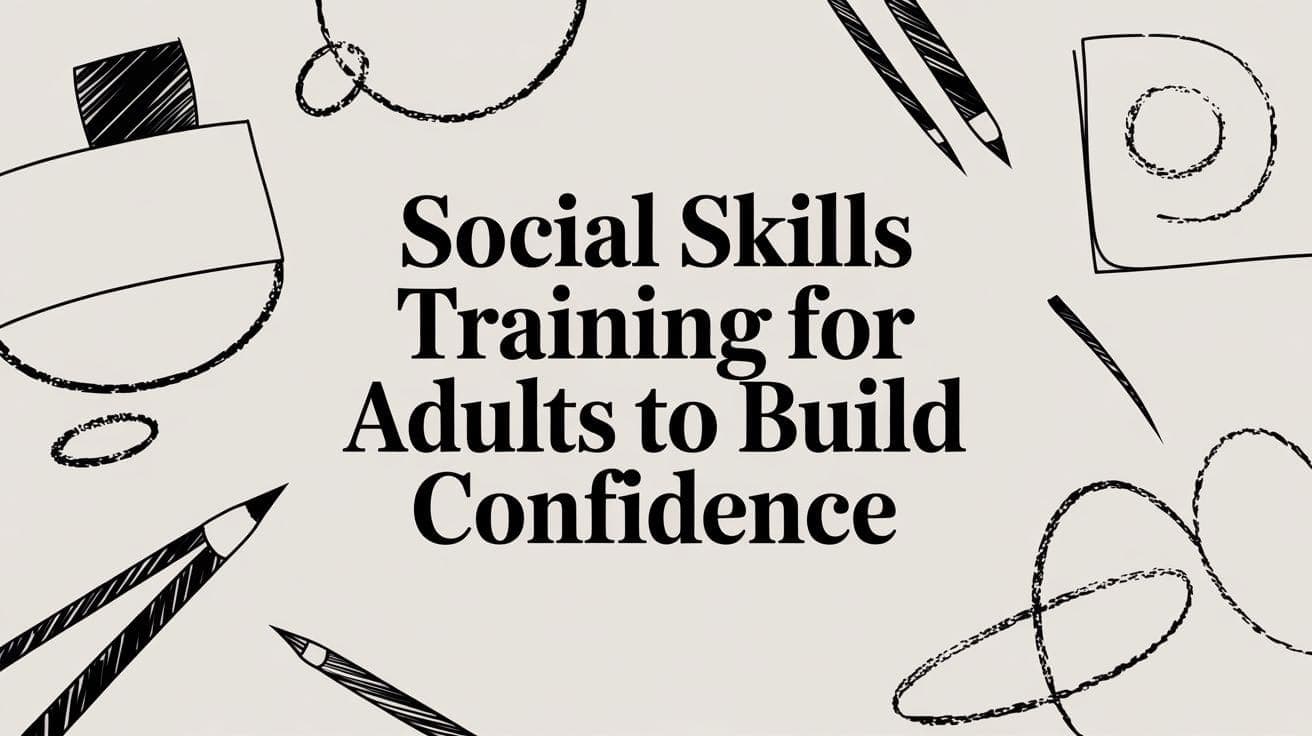 Social Skills Training for Adults to Build Confidence