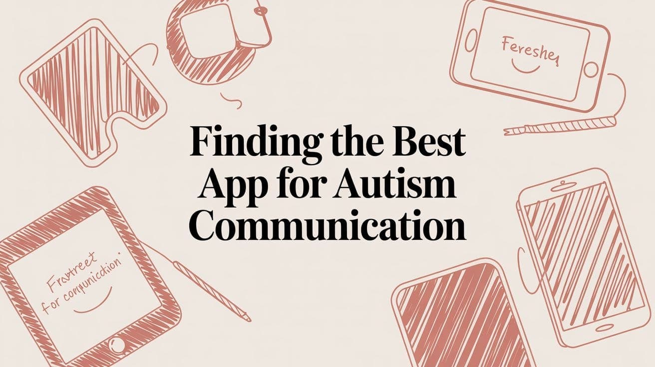 Finding the Best App for Autism Communication