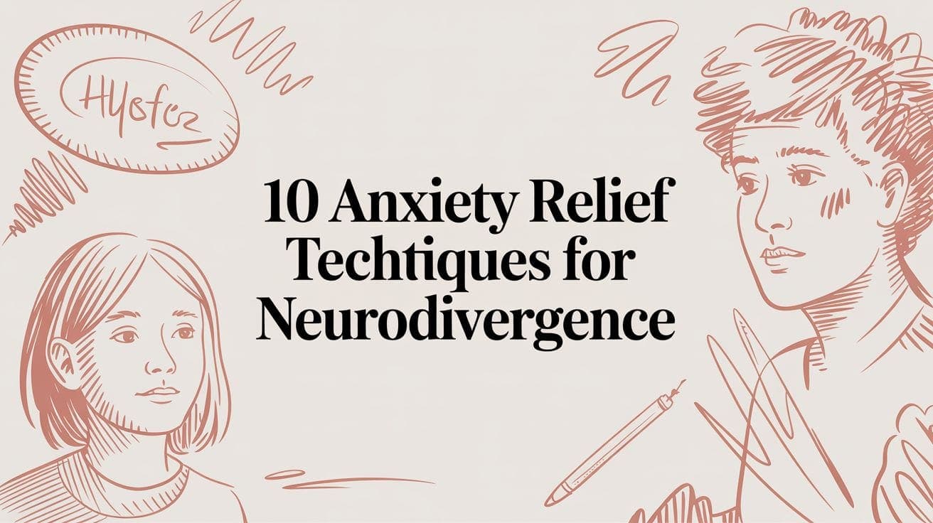 10 Anxiety Relief Techniques for Neurodivergence