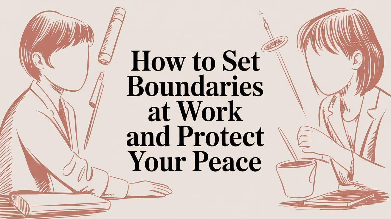 How to Set Boundaries at Work: Your 2026 Guide to Protecting Your Peace