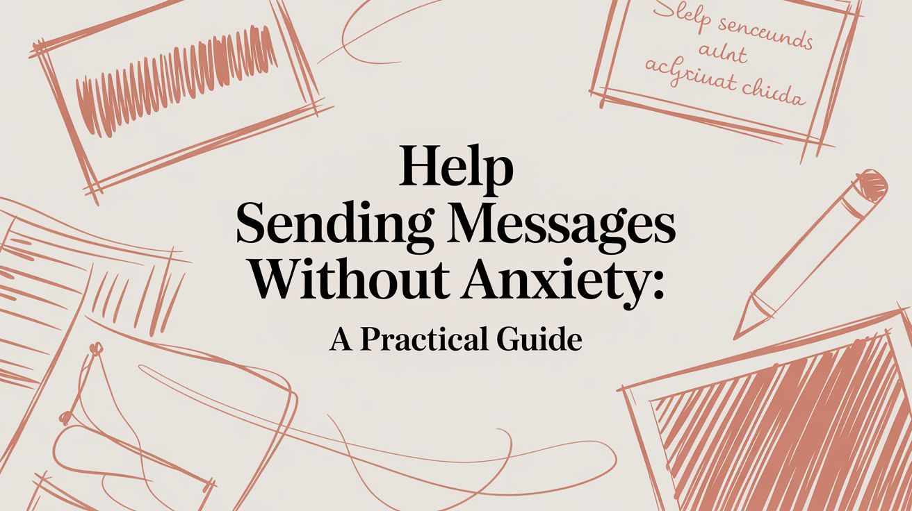 Help Sending Messages Without Anxiety: A Practical Guide