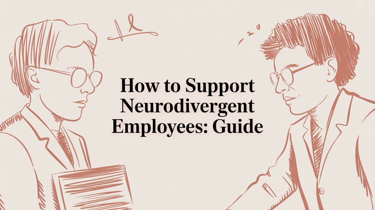 How to Support Neurodivergent Employees: Guide