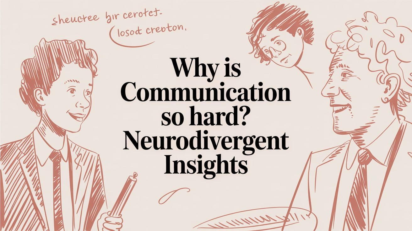Why Is Communication So Hard? Neurodivergent Insights