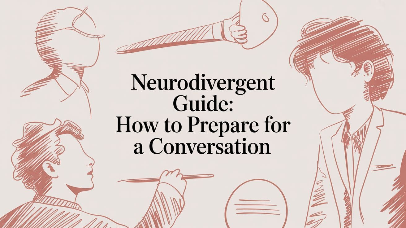 Neurodivergent Guide: How to Prepare for a Conversation