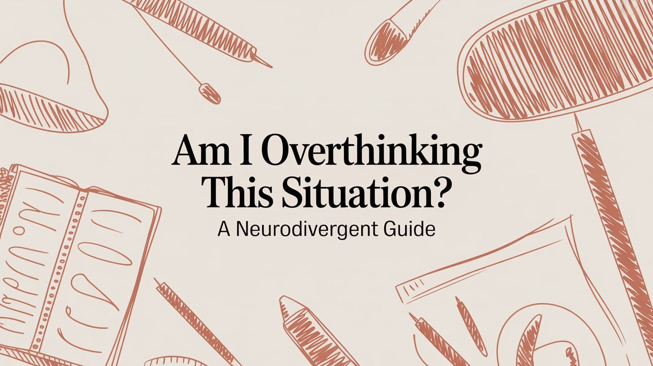 Am I Overthinking This Situation? A Neurodivergent Guide