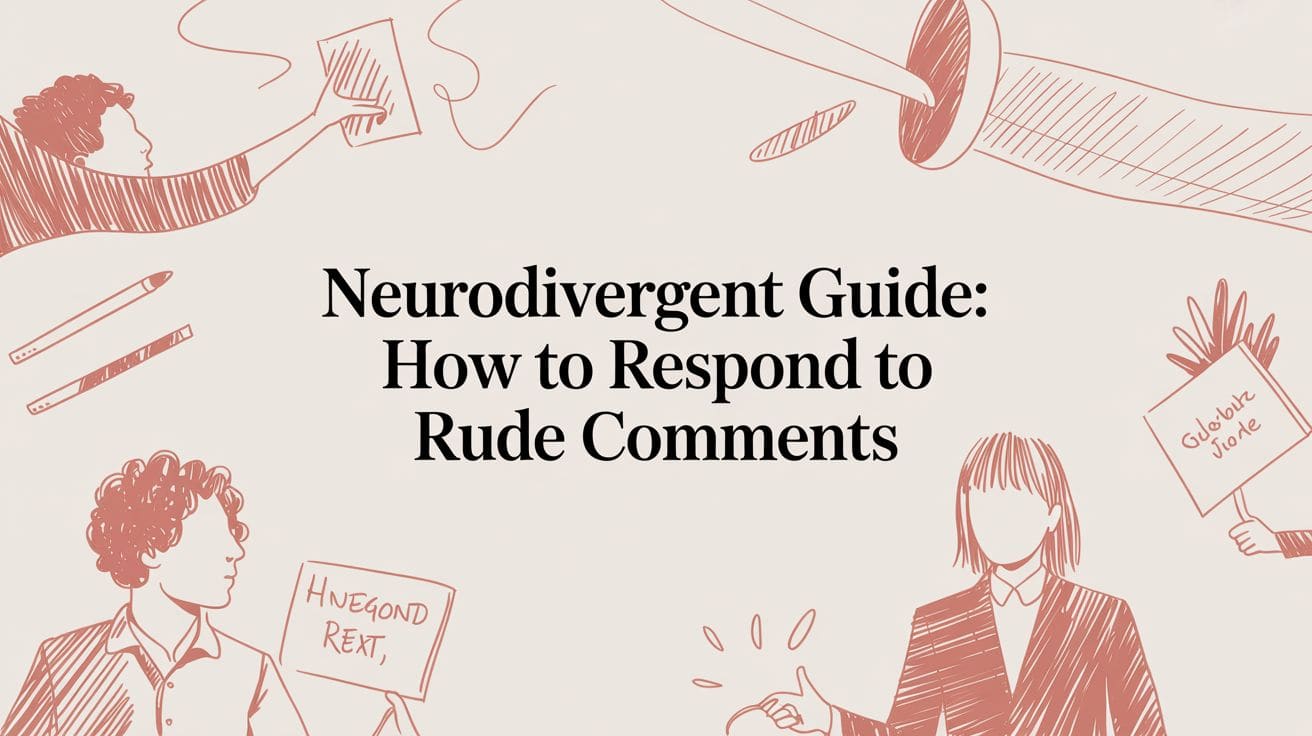 Neurodivergent Guide: How to Respond to Rude Comments