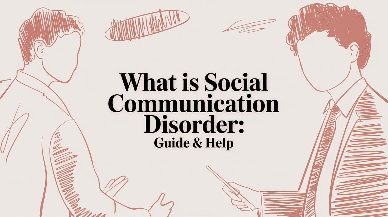 What Is Social Communication Disorder: Guide & Help