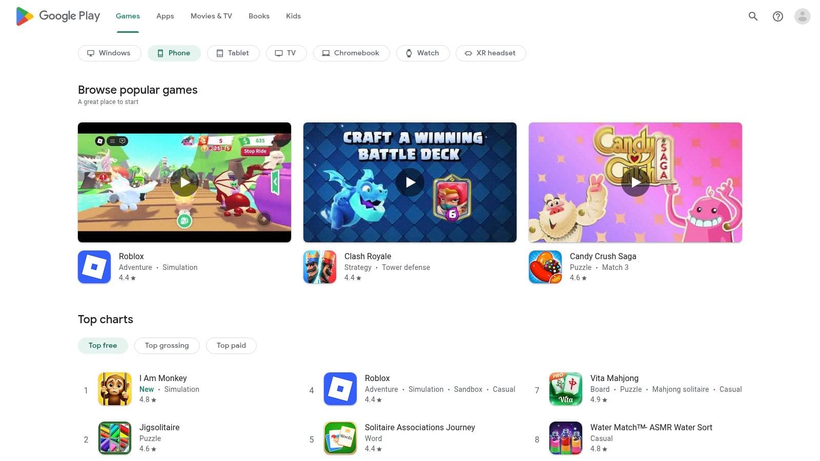 Google Play Store interface displaying mental health and anxiety management apps