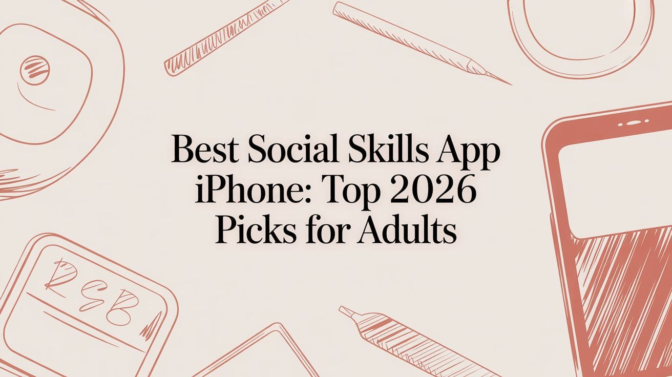 Best Social Skills App iPhone: Top 2026 Picks for Adults