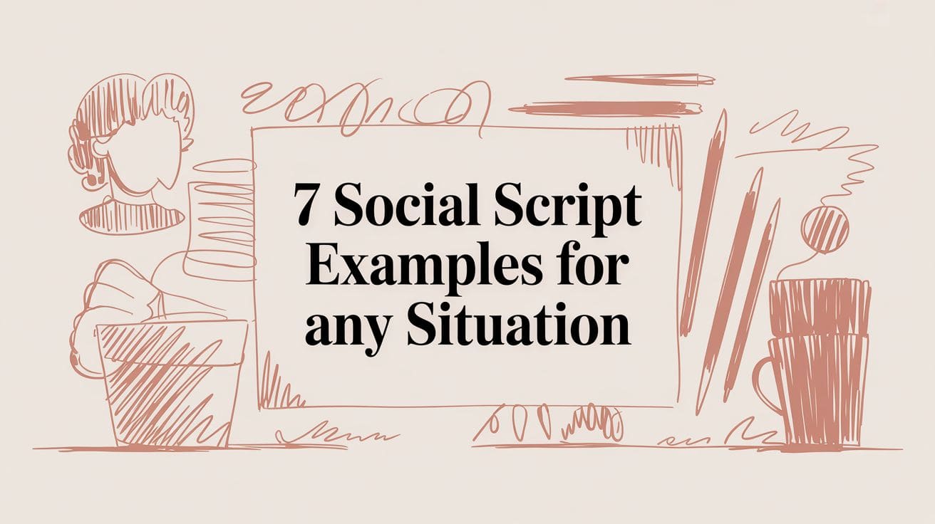 7 Social Script Examples for Any Situation