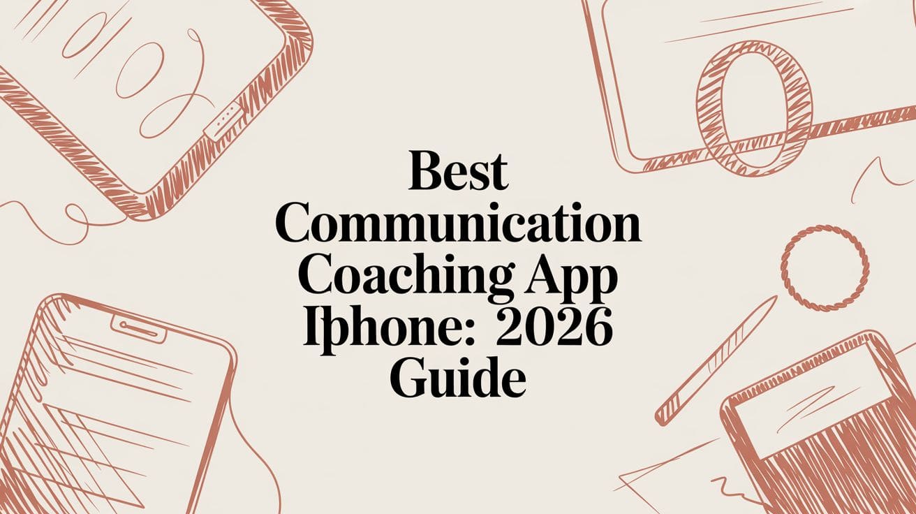Best Communication Coaching App iPhone: 2026 Guide