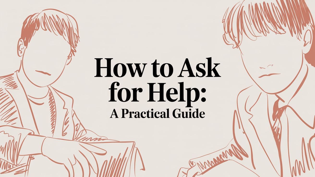 How to Ask for Help: A Practical Guide