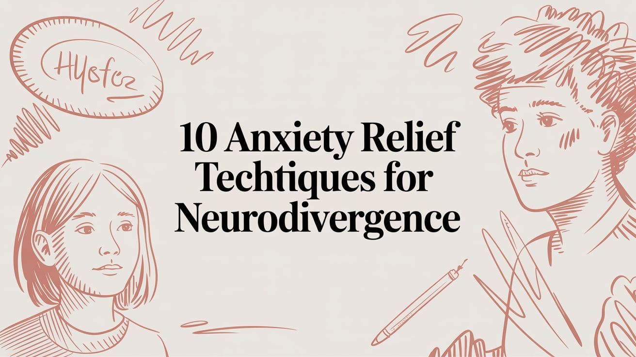 10 Anxiety Relief Techniques for Neurodivergence