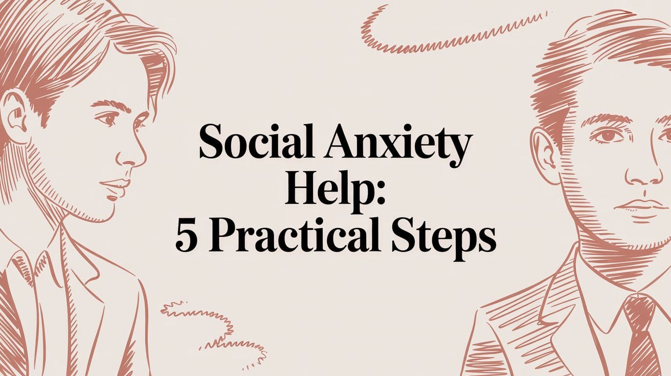 Social Anxiety Help: 5 Practical Steps
