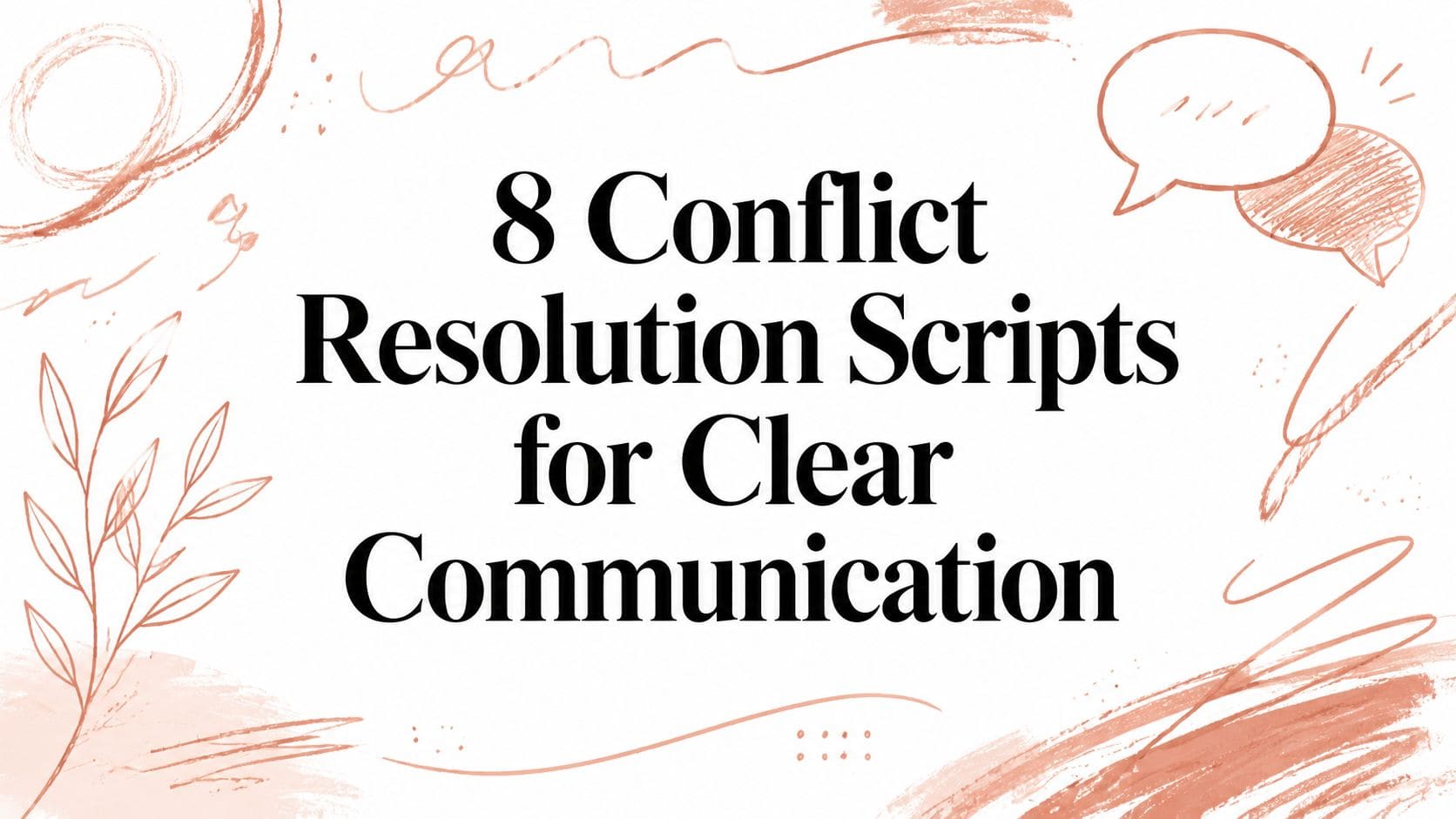 8 Conflict Resolution Scripts for Clear Communication