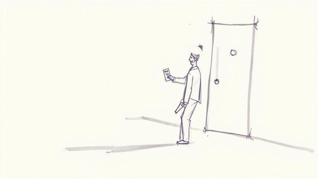 Two people shaking hands and smiling signalling positive end of conversation in office setting with professional body language