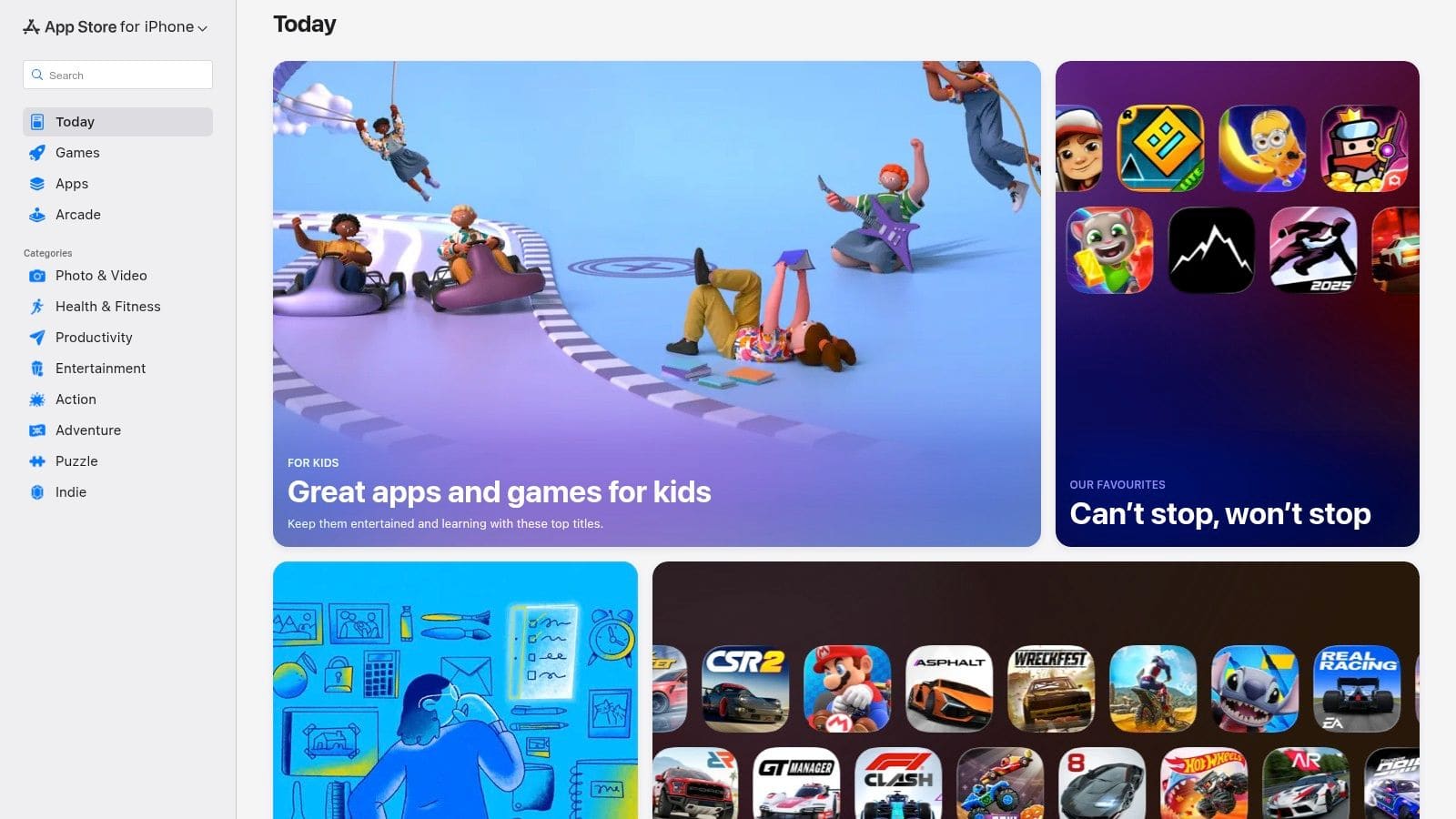 Apple App Store UK interface showing autism communication apps with ratings reviews and family sharing options