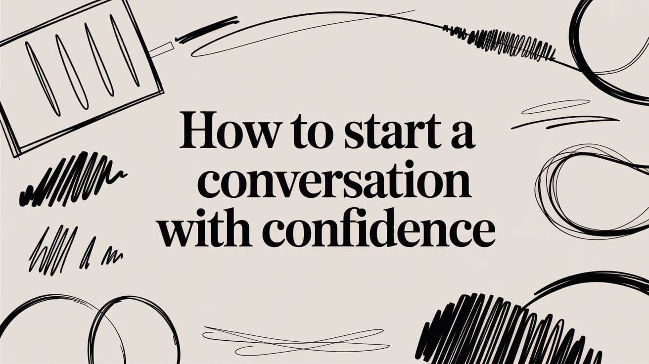 How to Start a Conversation with Confidence