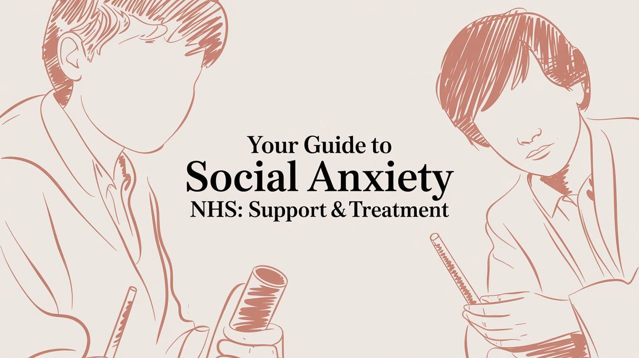 NHS support for social anxiety: preparing the first contact