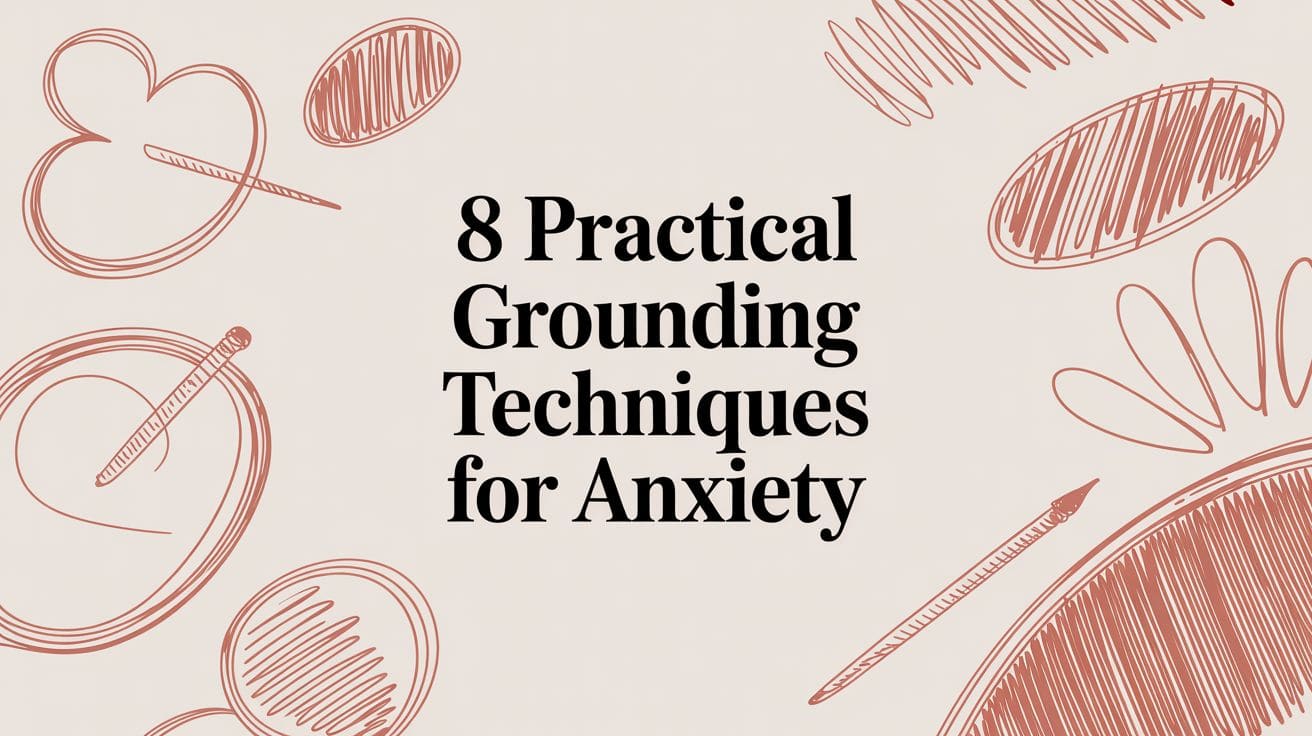 Grounding techniques for anxiety: gentle options to try