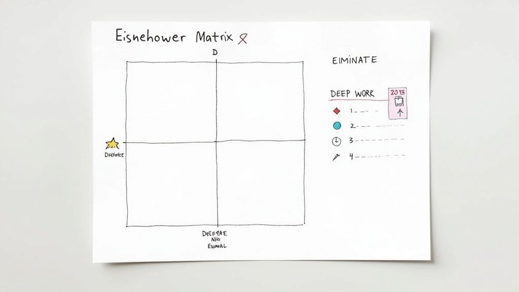 Person taking mindful break from work practicing self-care boundary setting and stress management for workplace resilience