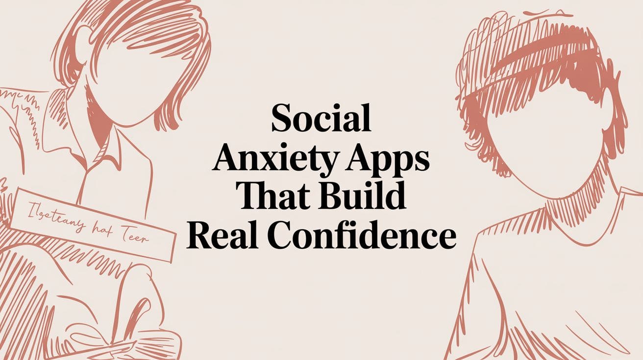Using a social anxiety app without turning preparation into repeated checking
