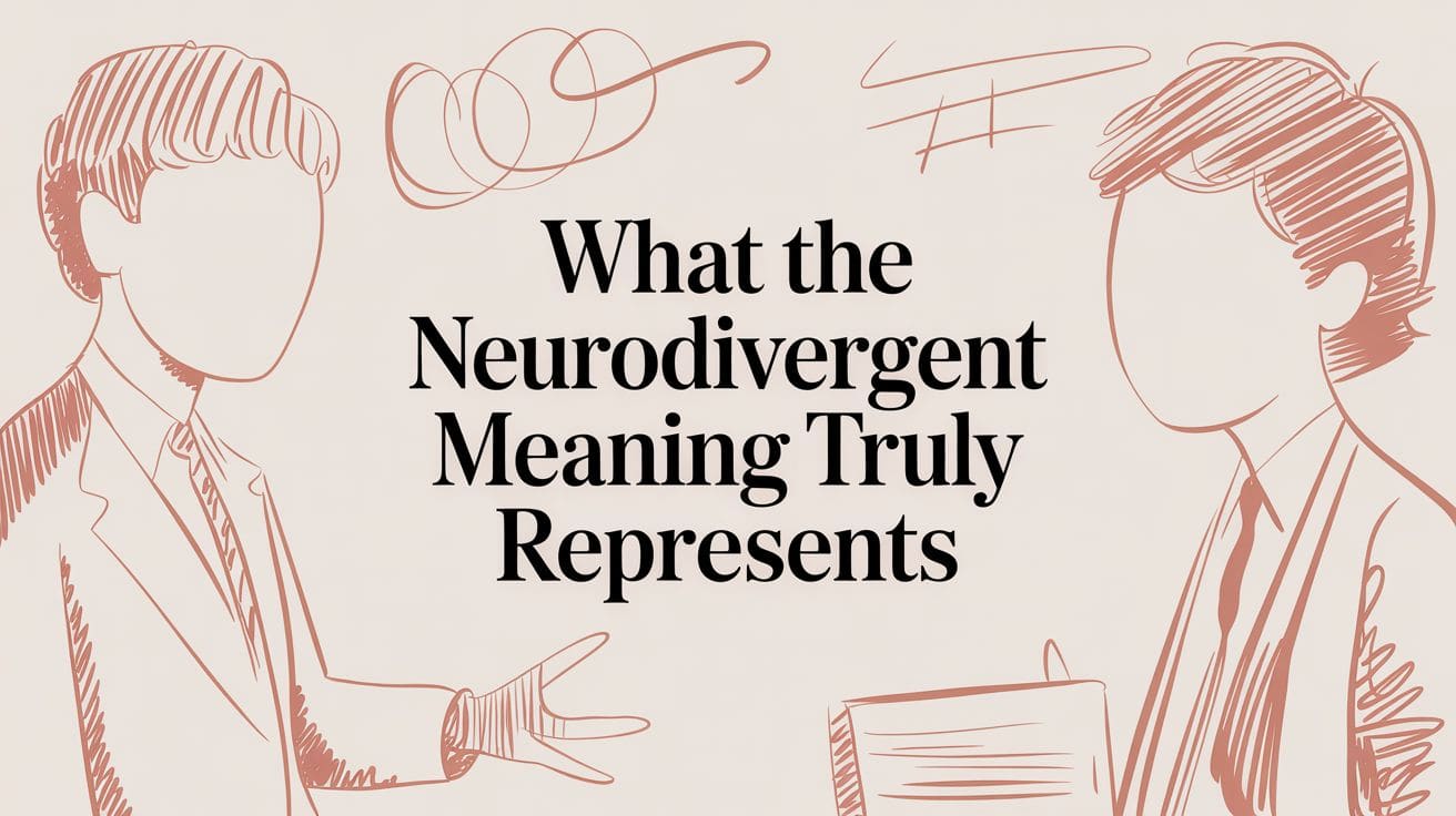 What the Neurodivergent Meaning Truly Represents