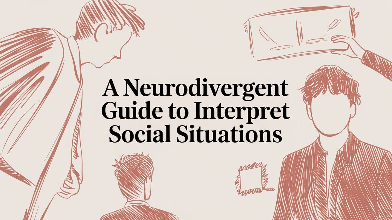 A Neurodivergent Guide to Interpret Social Situation