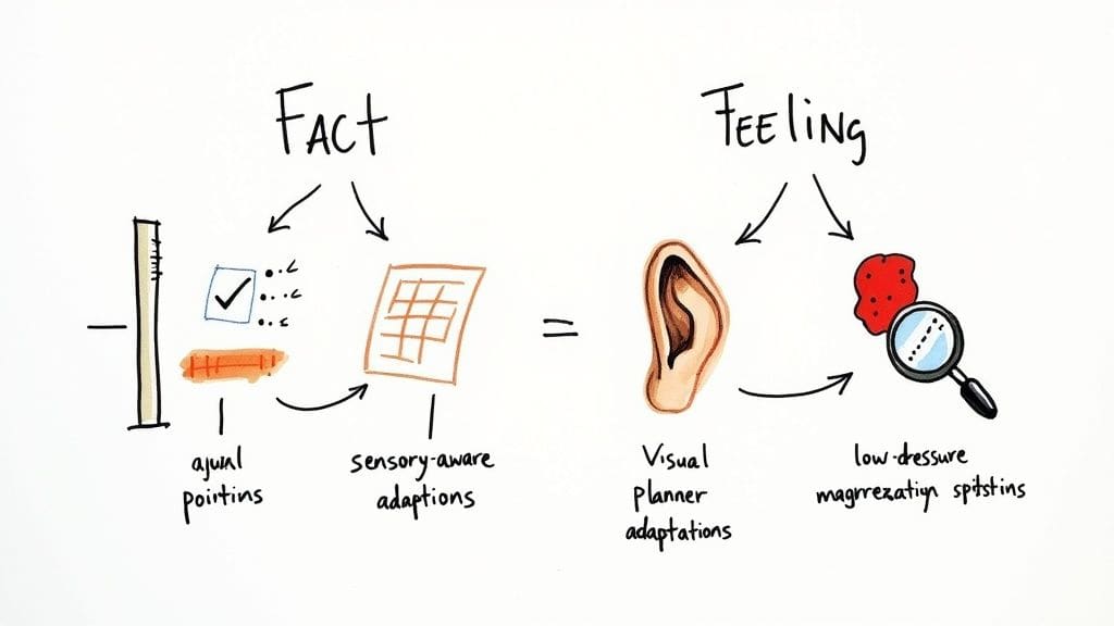 Person fitting puzzle pieces together symbolizing the customized approach of adapting CBT for neurodiversity