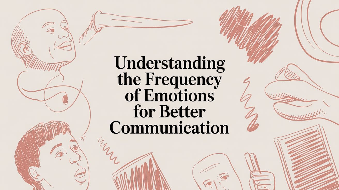 Frequency of emotions: noticing patterns without judging them