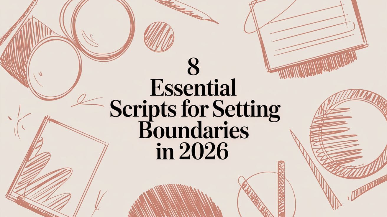 Scripts for setting boundaries in everyday life