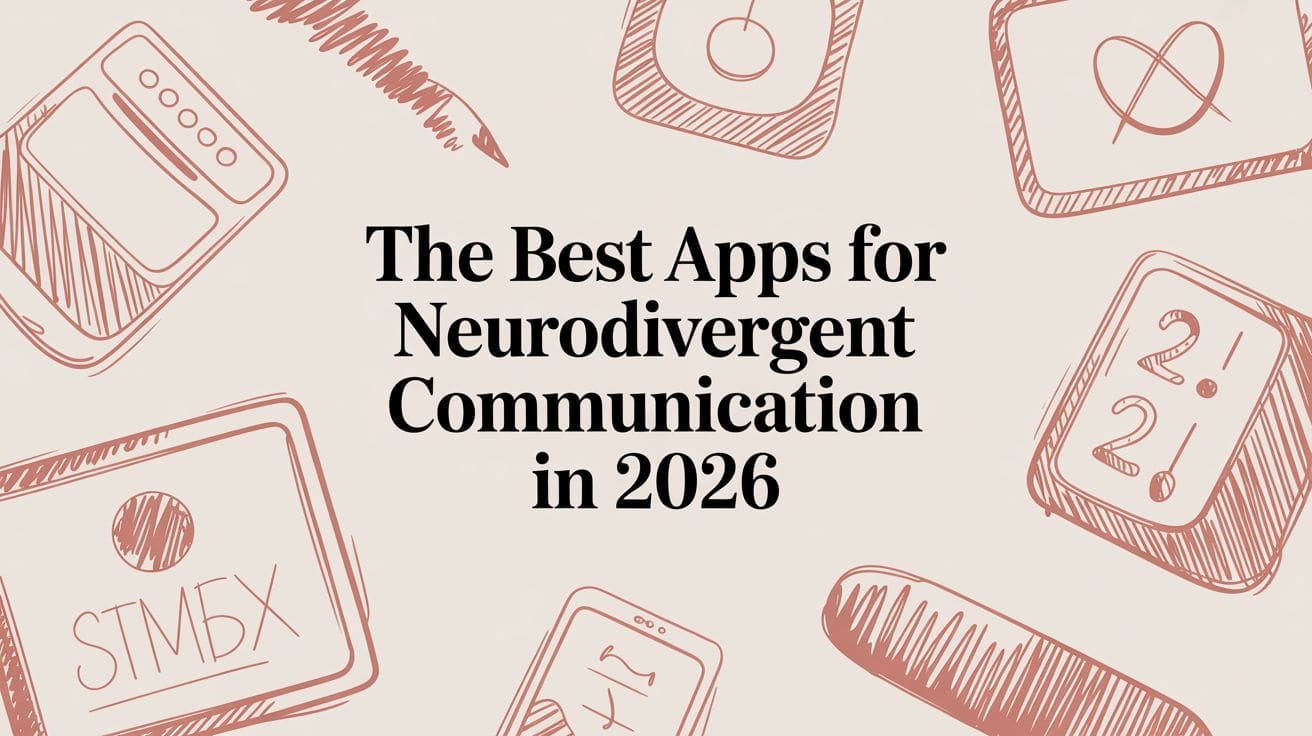 Apps for neurodivergent communication: speaking, wording and follow-through